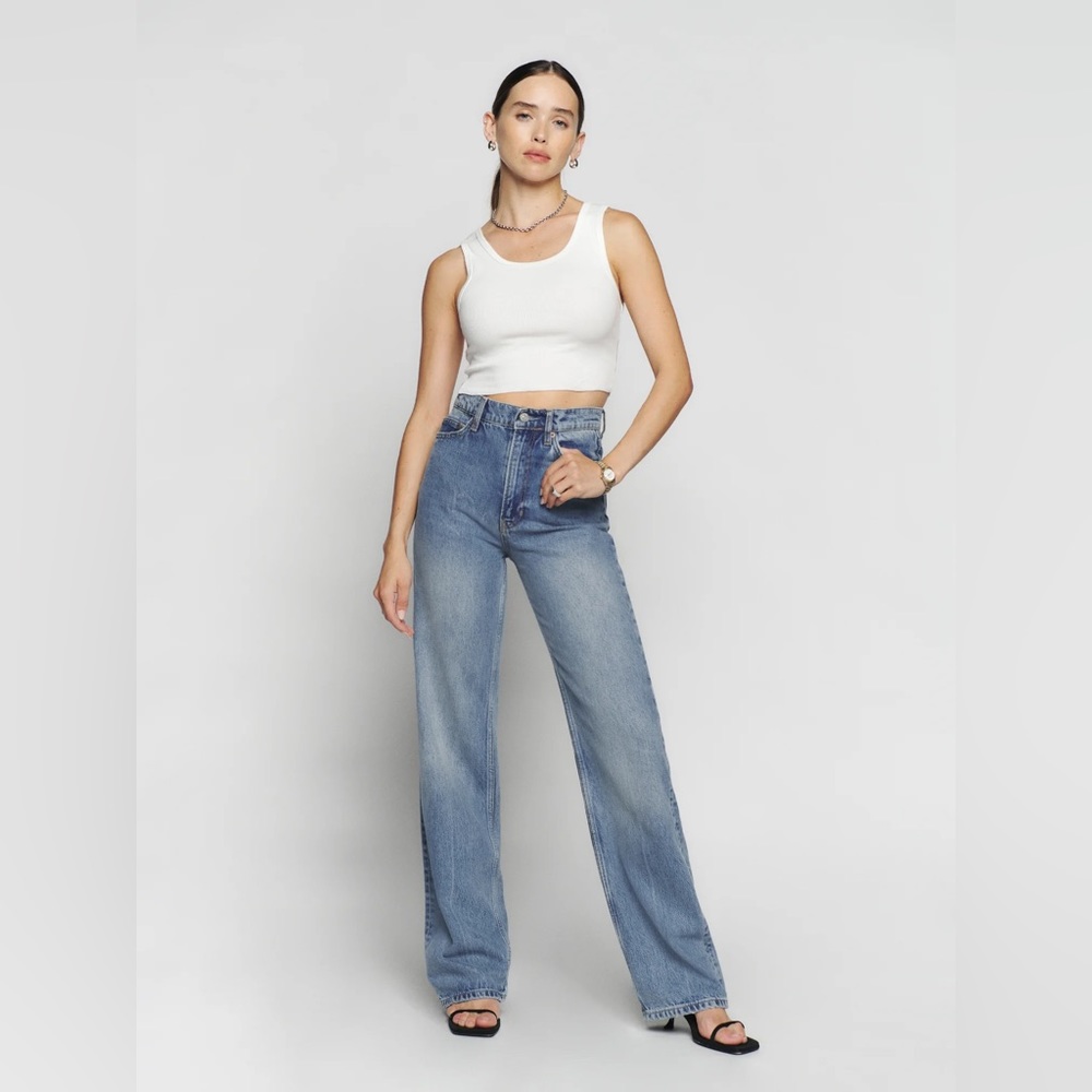 Wilder High Rise Wide Leg Jeans - Picture 3 of 5